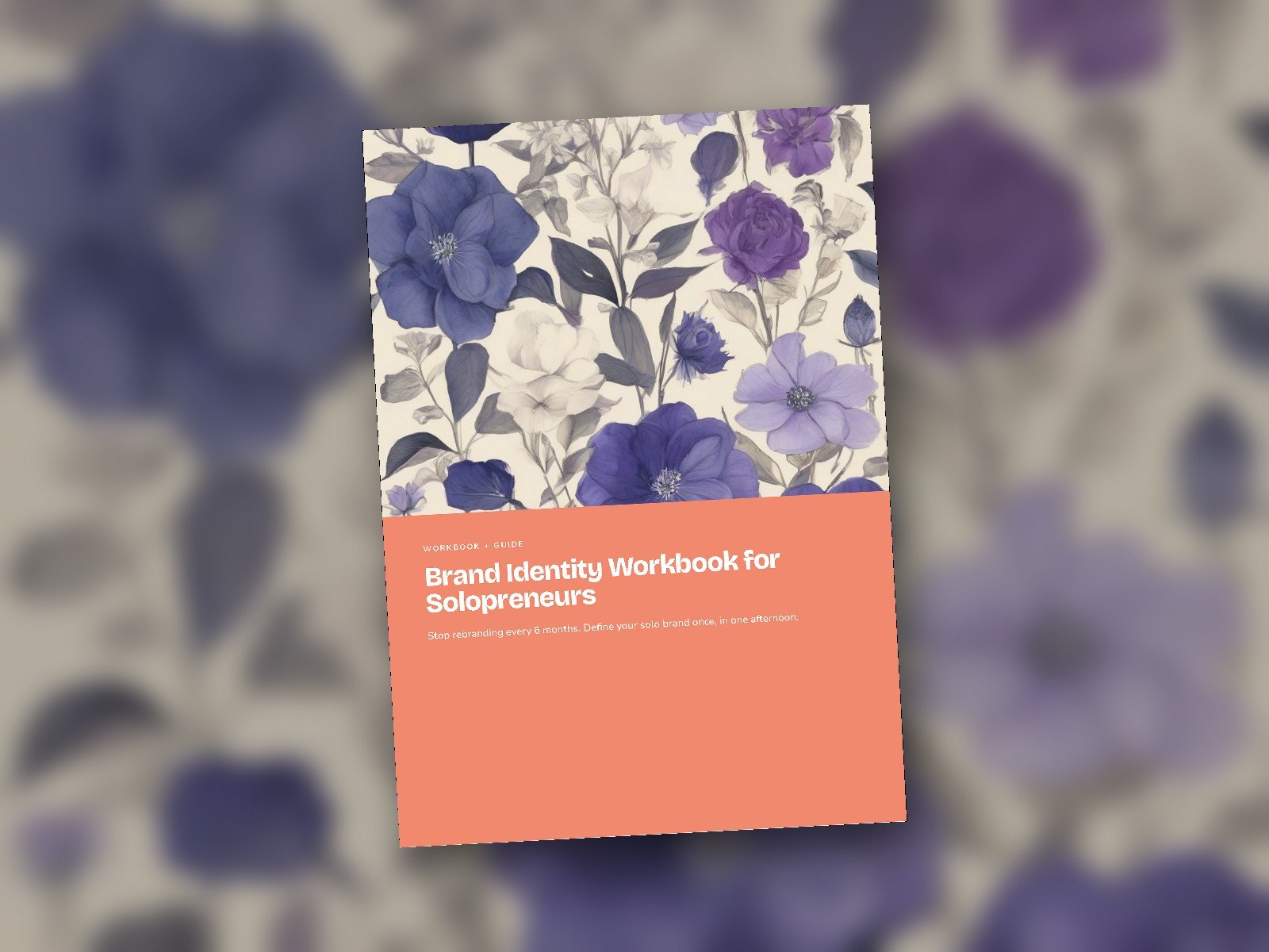 Brand Identity Workbook for Solopreneurs cover
