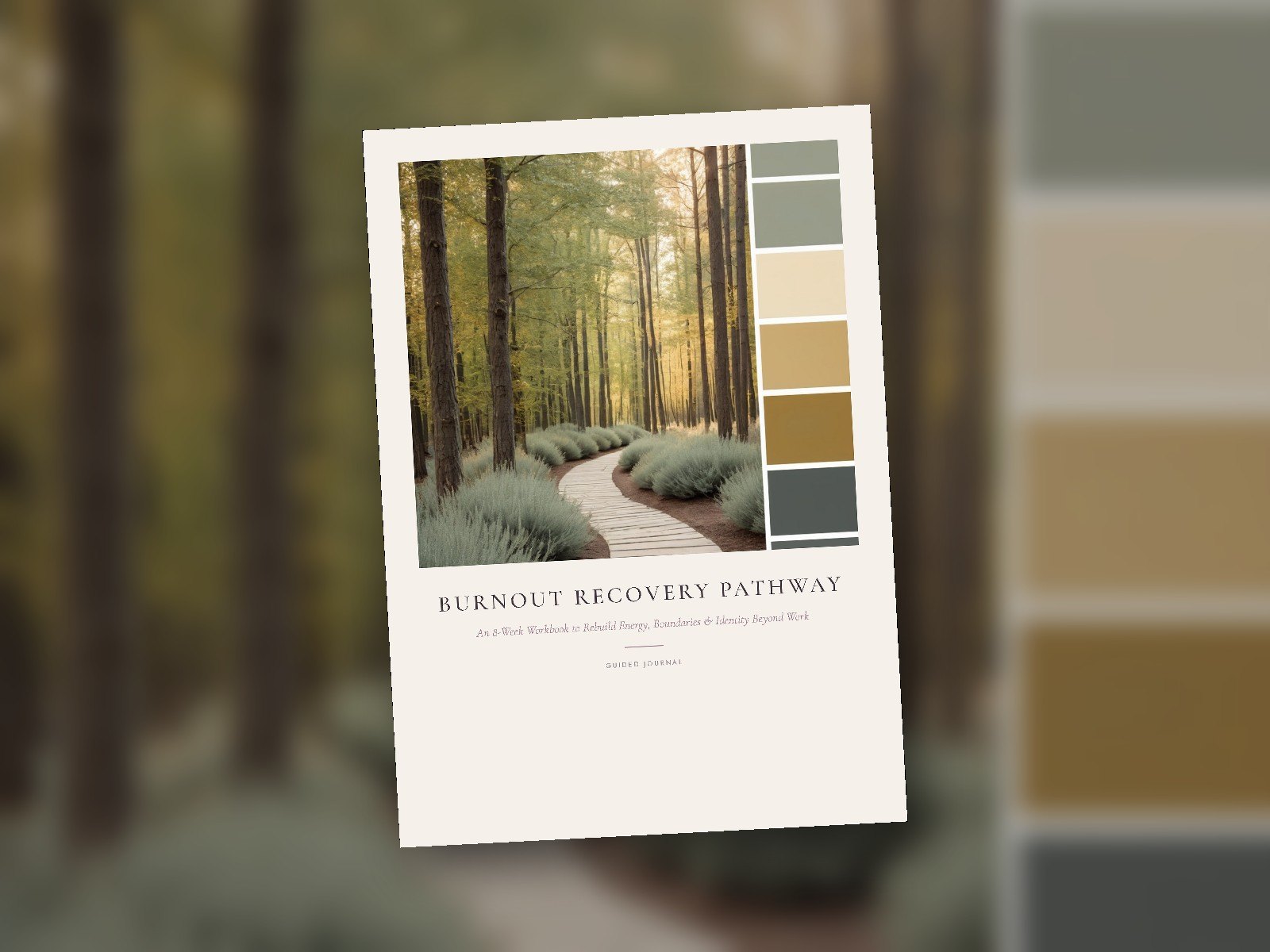 Burnout Recovery Pathway — An 8-Week Workbook to Rebuild Energy, Boundaries & Identity Beyond Work cover