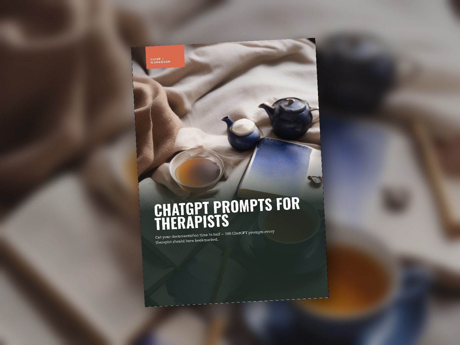 ChatGPT Prompts for Therapists cover