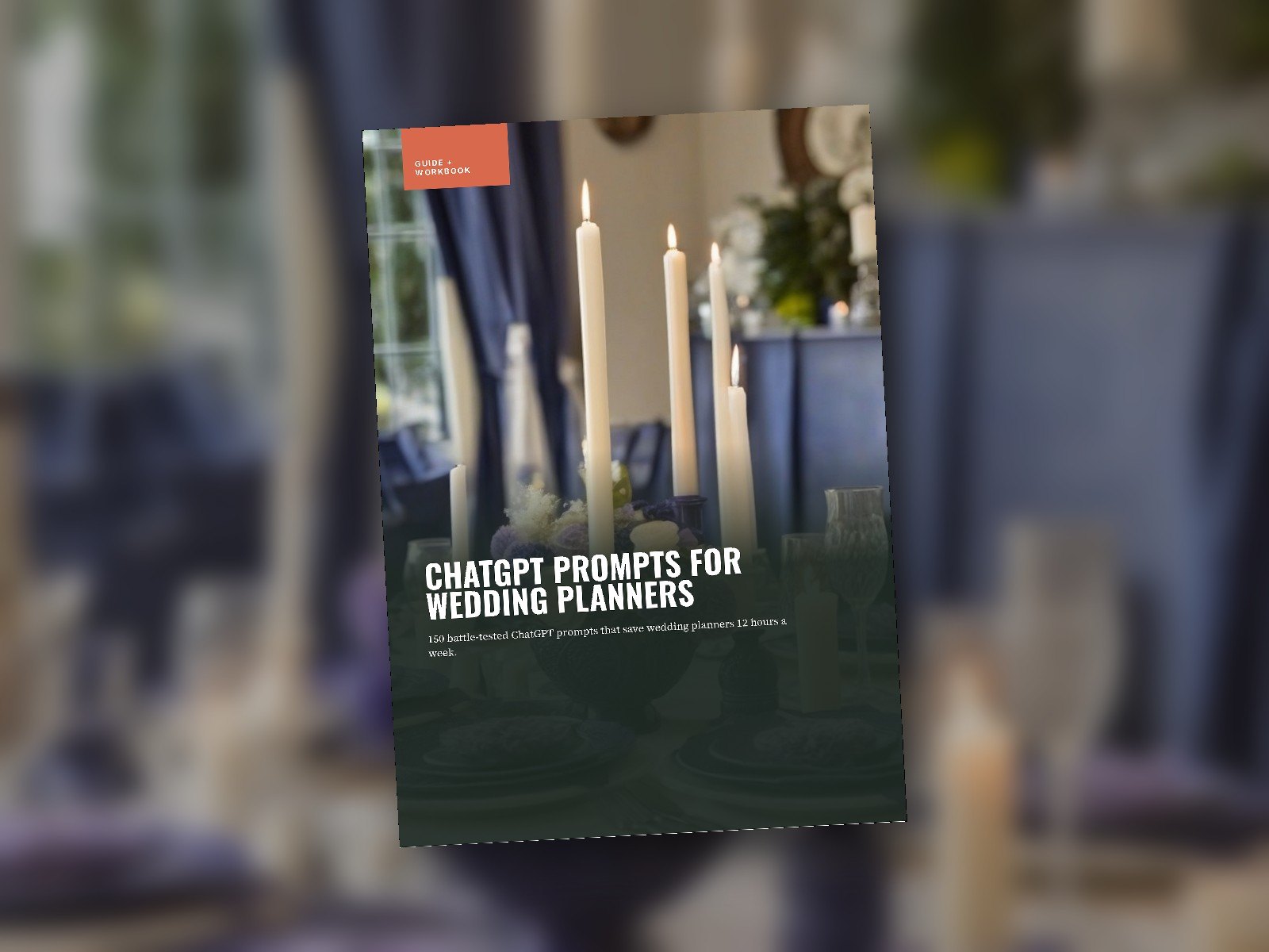 ChatGPT Prompts for Wedding Planners cover