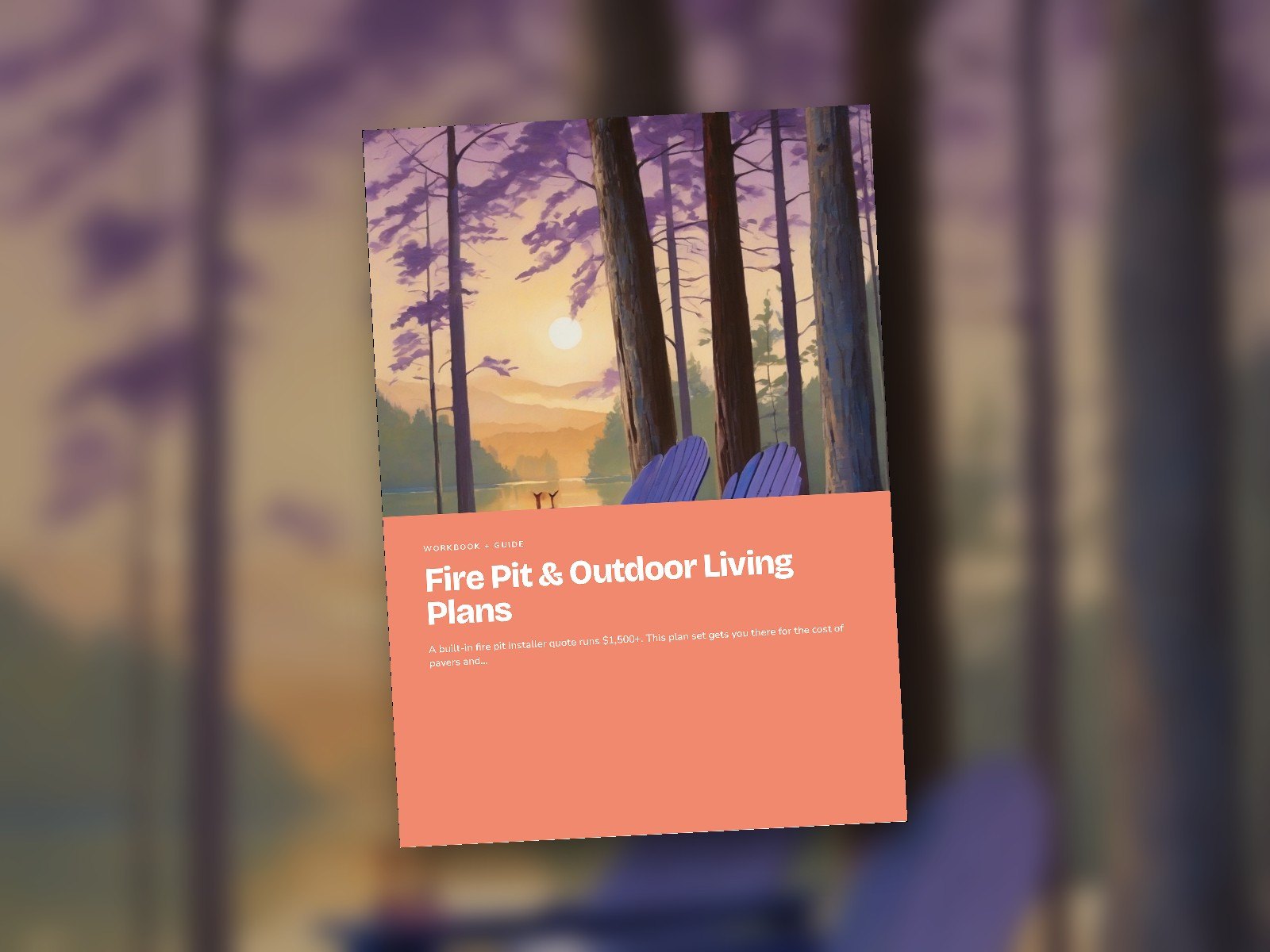 Fire Pit & Outdoor Living Plans cover
