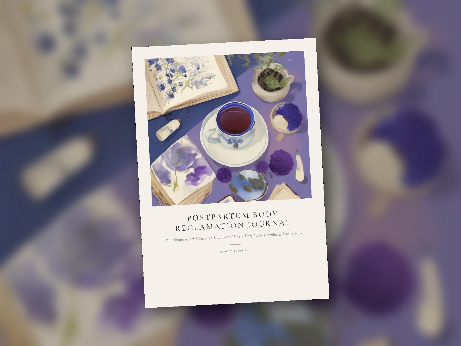Postpartum Body Reclamation Journal cover