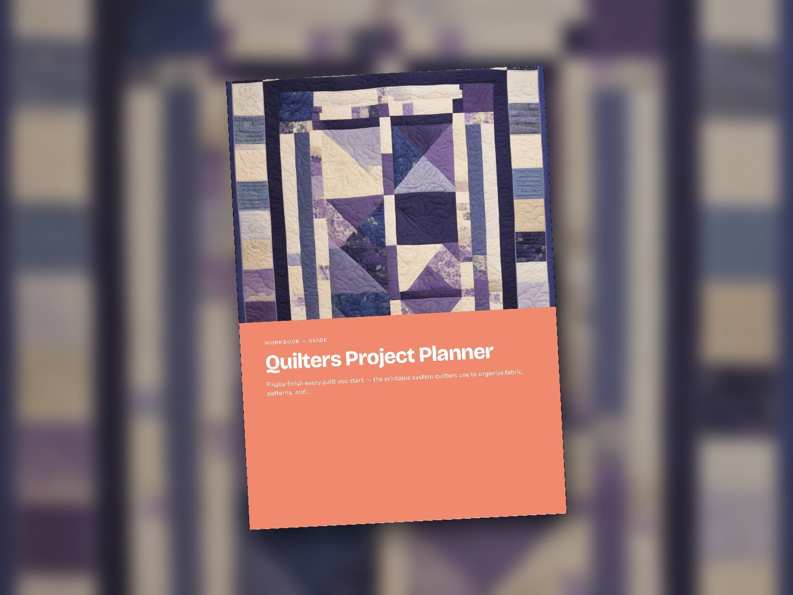 Quilters Project Planner cover