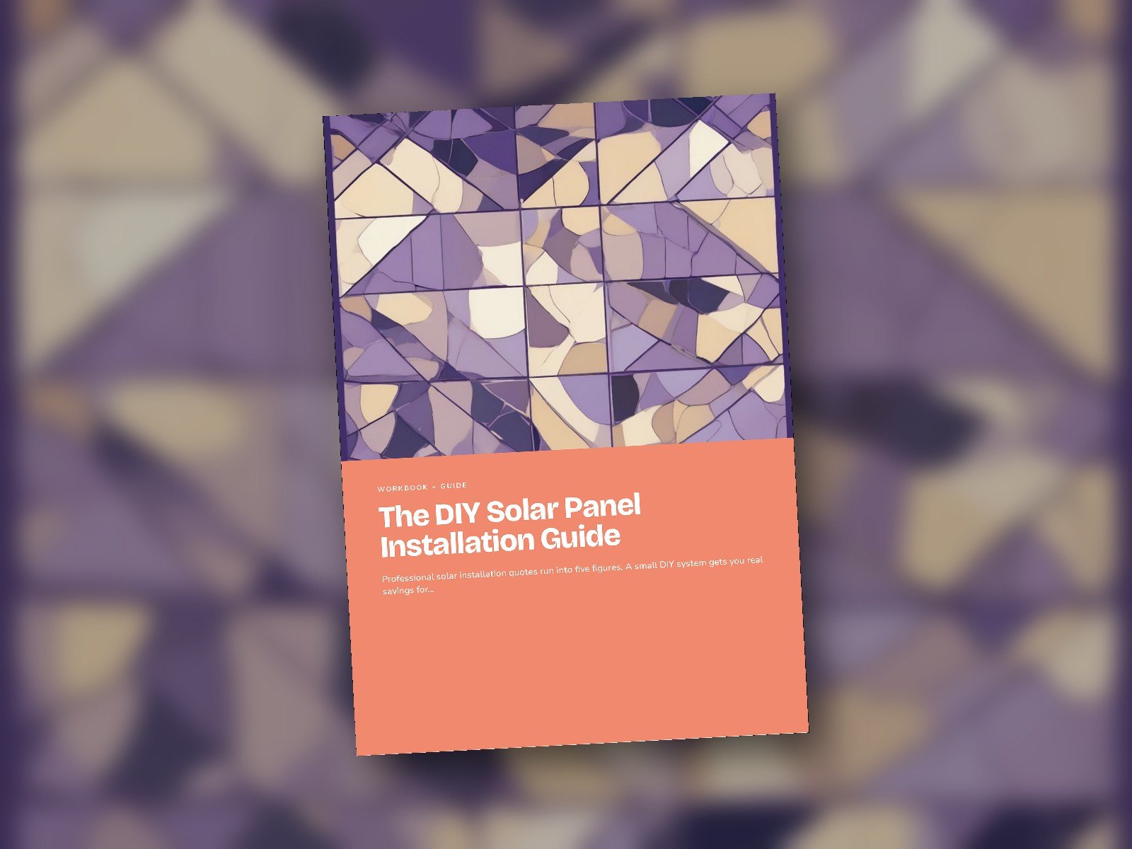 The DIY Solar Panel Installation Guide cover