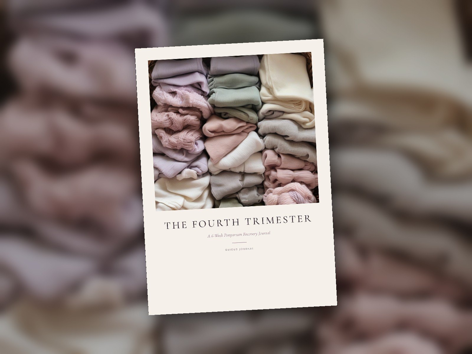 The Fourth Trimester: A 6-Week Postpartum Recovery Journal cover