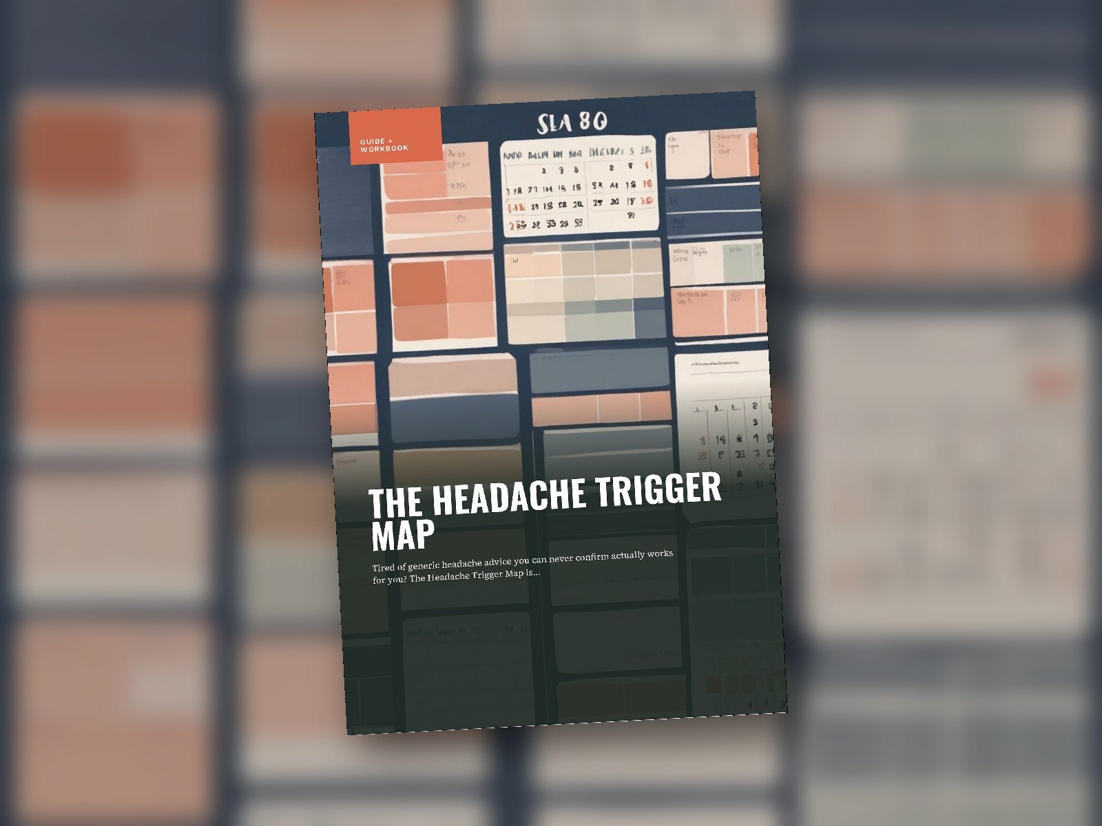 The Headache Trigger Map cover