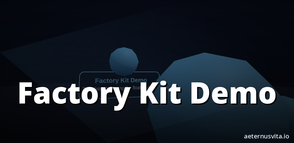 Factory Kit Demo cover