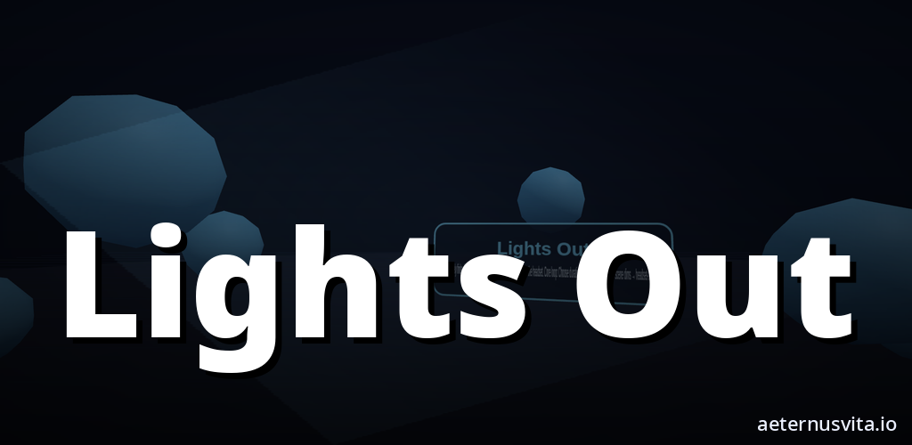 Lights Out cover