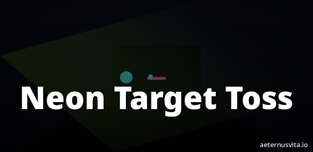 Neon Target Toss cover
