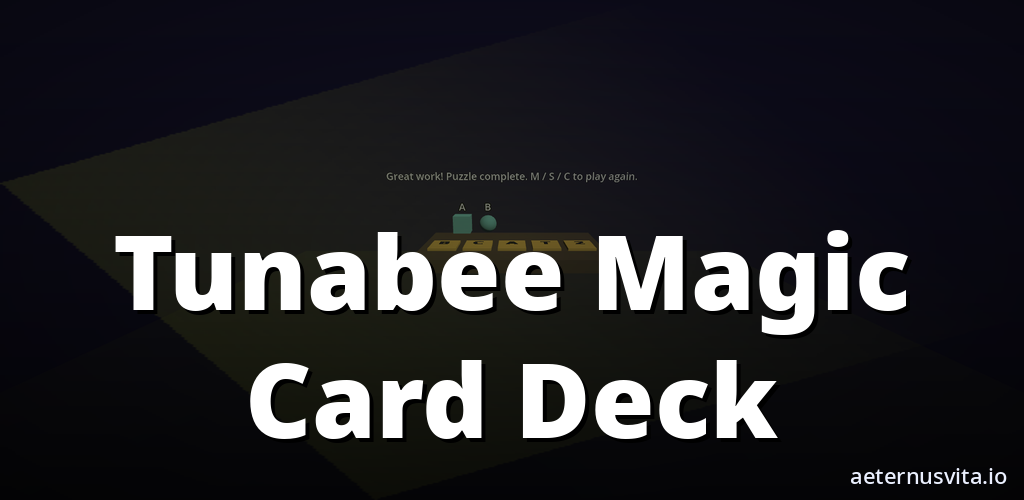 Tunabee Magic Card Deck cover