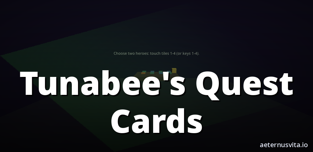 Tunabee's Quest Cards cover